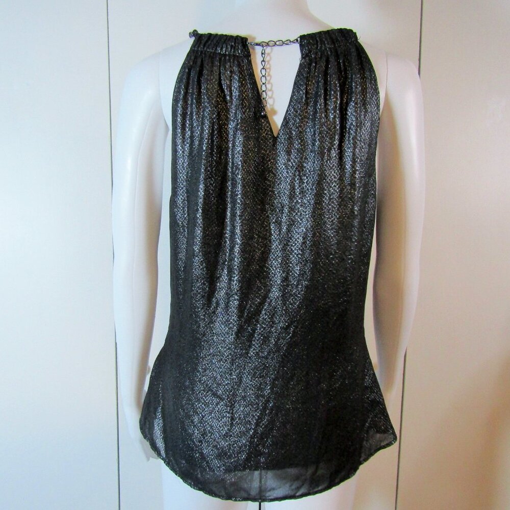 Cache Chain Link Strap Metallic Top - image 5